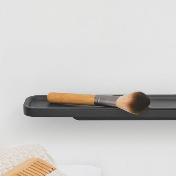 KOPALNIŠKA GALANTERIJA BRABANTIA KOPALNIŠKA POLICA MINDSET SIVA 42 CM