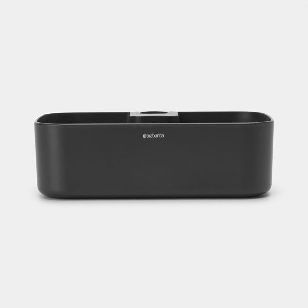 KOPALNIŠKA GALANTERIJA BRABANTIA KOŠARICA ZA TUŠ RENEW TEMNO SIVA