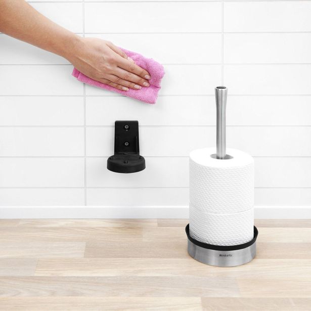 KOPALNIŠKA GALANTERIJA BRABANTIA NOSILEC TOALETNEGA PAPIRJA PROFILE KOVINSKI