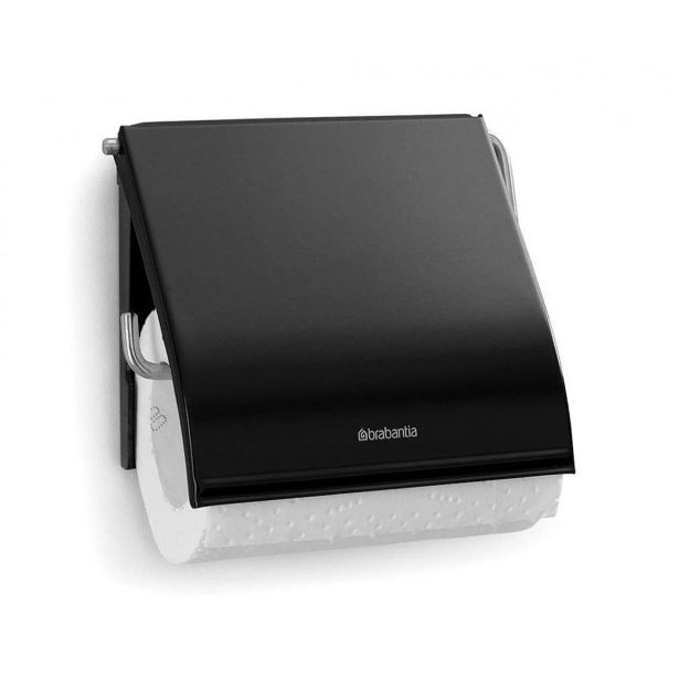 KOPALNIŠKA GALANTERIJA BRABANTIA NOSILEC TOALETNEGA PAPIRJA RENEW ČRN