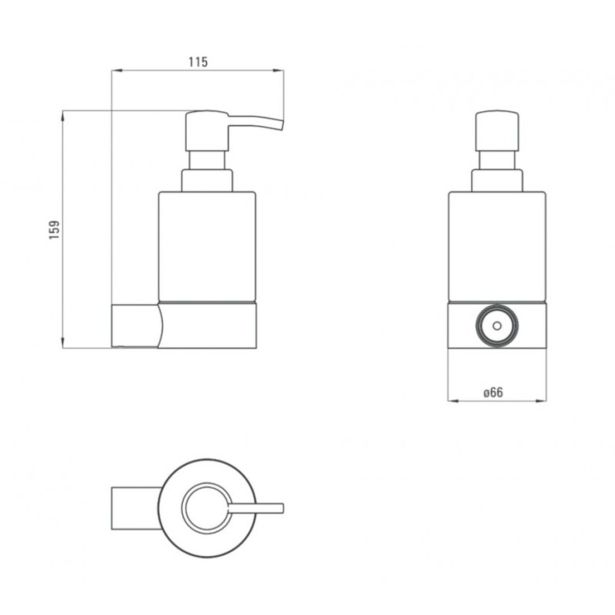 KOPALNIŠKA GALANTERIJA DEANTE DOZIRNIK MILA ROUND ADR 421