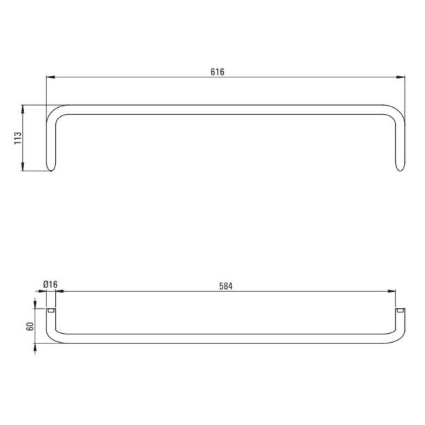 KOPALNIŠKA GALANTERIJA DEANTE OBEŠALNIK ZA BRISAČE SILIA ADI 0621