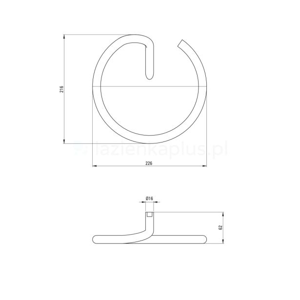 KOPALNIŠKA GALANTERIJA DEANTE OBEŠALNIK ZA BRISAČE SILIA ADI N611