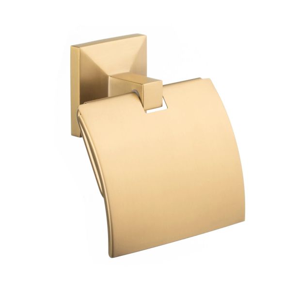KOPALNIŠKA GALANTERIJA TATAY DRŽALO ZA WC PAPIR ICONIK S POKROVOM ZLAT ZA ZAL.
