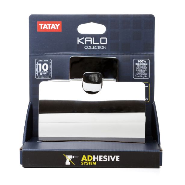 KOPALNIŠKA GALANTERIJA TATAY KALO KROM DRŽ. WC PAPIR 3M ZA ZALEPIT S POKROVOM