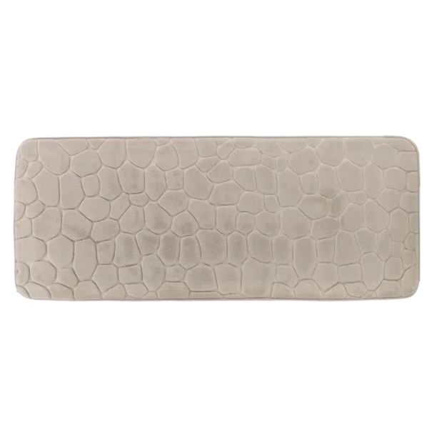 KOPALNIŠKA PREPROGA TENDANCE MICROFIBER SPOMINSKA PENA PEBBLE 45X120 CM RJAVA