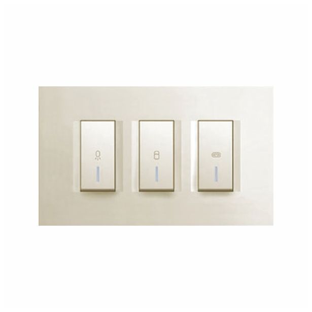 KOPALNIŠKO STIKALO MODUL KOPALNIŠKI SET 3X20AX BELI, 4M, LINE