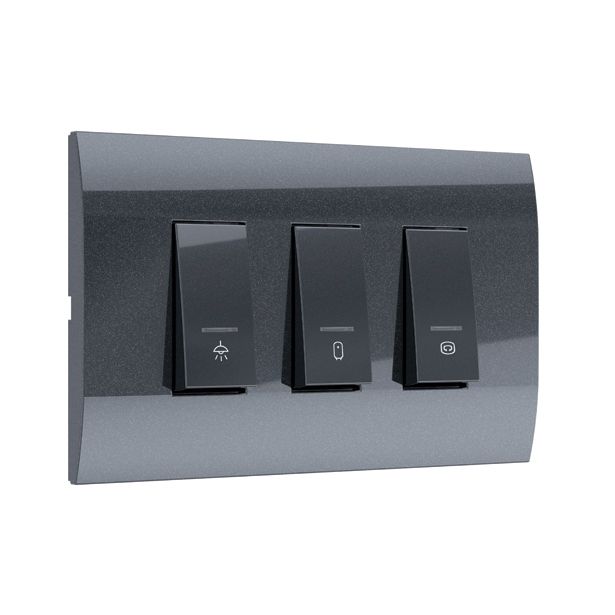 KOPALNIŠKO STIKALO MODYS KOPALNIŠKI SET 3X16AX ANTRACIT, 4M, MODYS