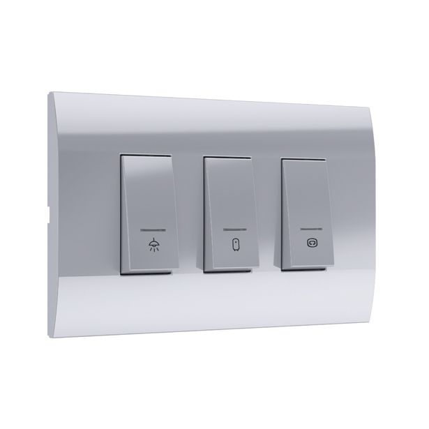 KOPALNIŠKO STIKALO MODYS KOPALNIŠKI SET 3X16AX SREBRNI, 4M, MODYS