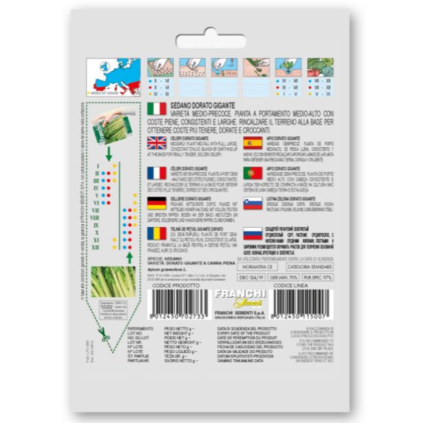 KORENOVKA FRANCHI SEMENTI LISTNA ZELENA GIGANTE DORATO