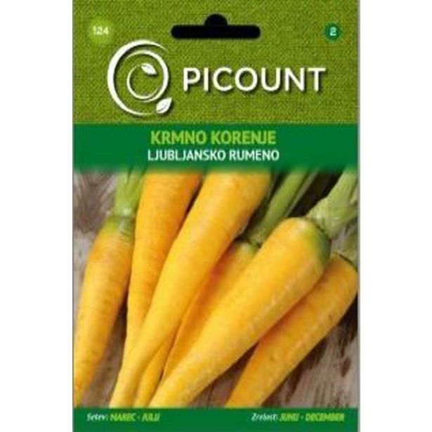 KORENOVKA VILMORIN LJUBLJANSKO RUMENO KRMNO KORENJE