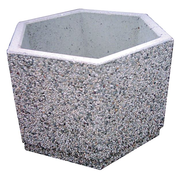 BETONSKI IZDELEK JARC KORITO ŠESTKOTNO 60X40 PRANO