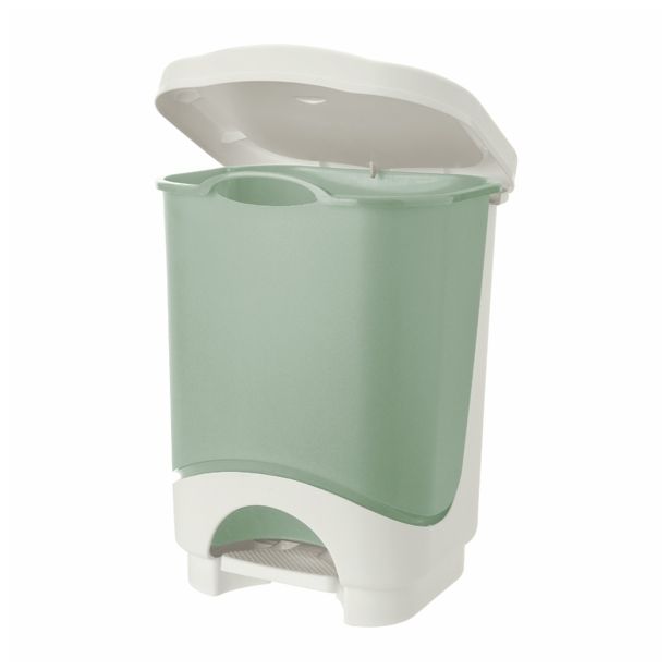 KOŠ PEDALKA TONTARELLI 8 L 24X21X30 CM RAZLIČNE BARVE IDEA CREAM/CAMEO