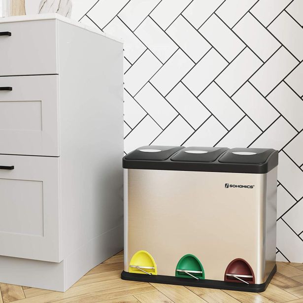 KOŠ ZA LOČEVANJE ODPADKOV SONGMICS 45L, LTB45L