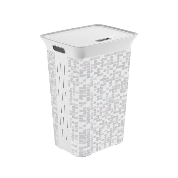 KOŠ ZA PERILO 44X35X61CM 60L CHIC