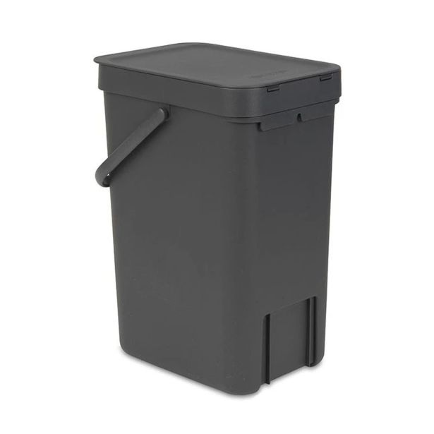 KOŠ ZA SMETI BRABANTIA SORT & GO 12 L SIV