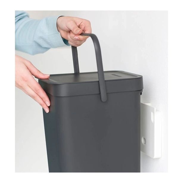 KOŠ ZA SMETI BRABANTIA SORT & GO 12 L SIV