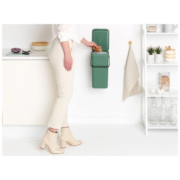 KOŠ ZA SMETI BRABANTIA SORT & GO 12 L ZELEN
