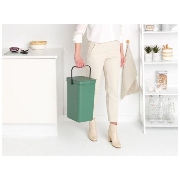 KOŠ ZA SMETI BRABANTIA SORT & GO 12 L ZELEN