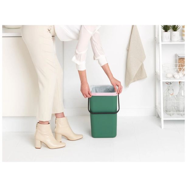 KOŠ ZA SMETI BRABANTIA SORT & GO 25 L ZELEN