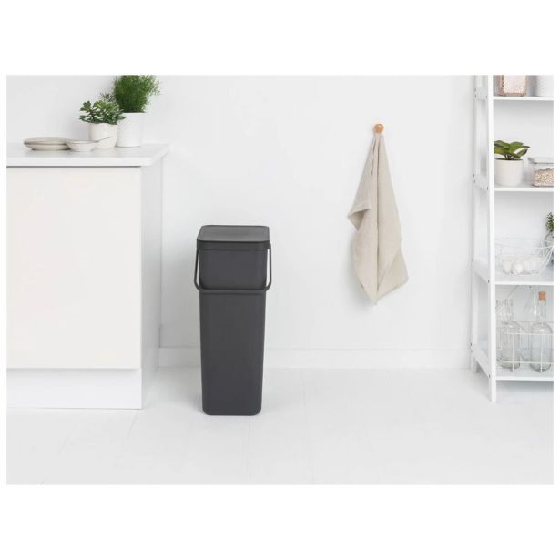 KOŠ ZA SMETI BRABANTIA SORT & GO 40 L SIV