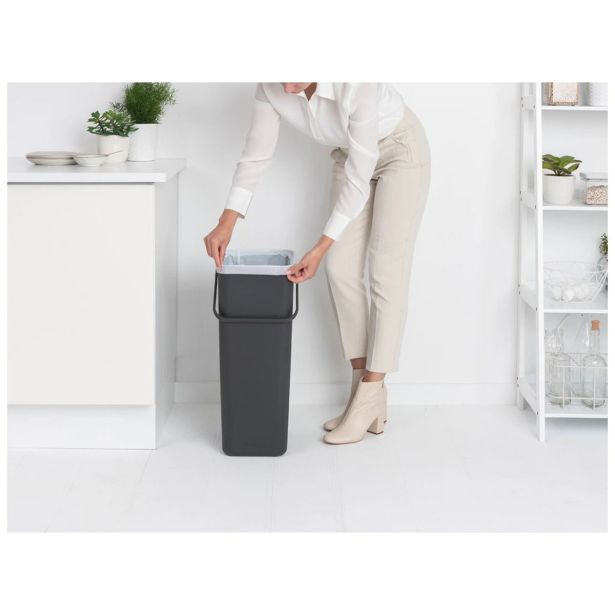 KOŠ ZA SMETI BRABANTIA SORT & GO 40 L SIV