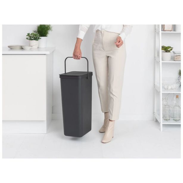 KOŠ ZA SMETI BRABANTIA SORT & GO 40 L SIV