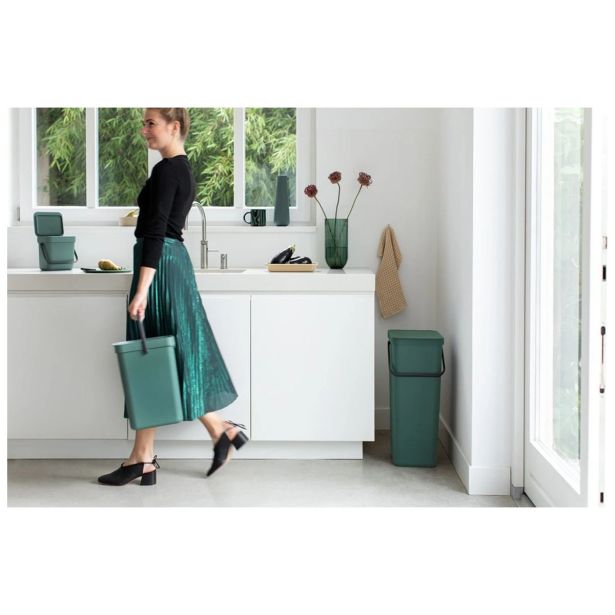 KOŠ ZA SMETI BRABANTIA SORT & GO 40 L ZELEN