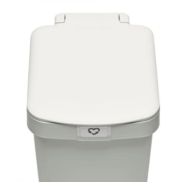 KOŠ ZA SMETI BRABANTIA STEPUP 10 L SVETLO SIV