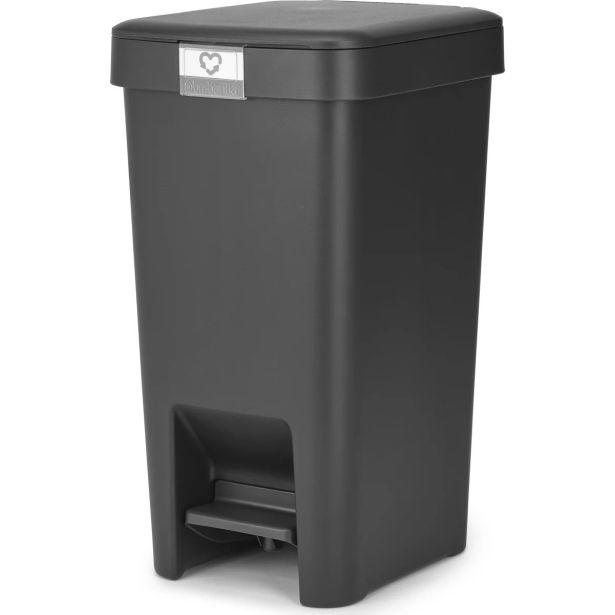 KOŠ ZA SMETI BRABANTIA STEPUP 10 L TEMNO SIV