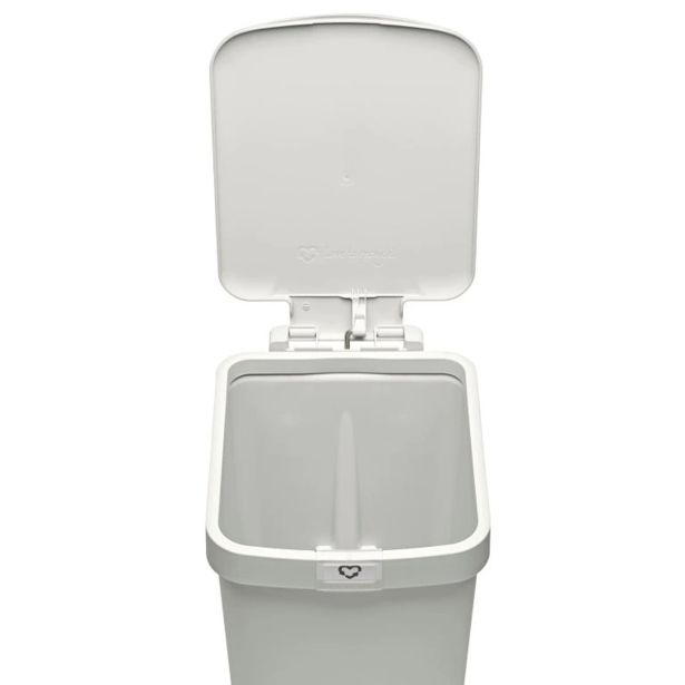 KOŠ ZA SMETI BRABANTIA STEPUP 16 L SVETLO SIV