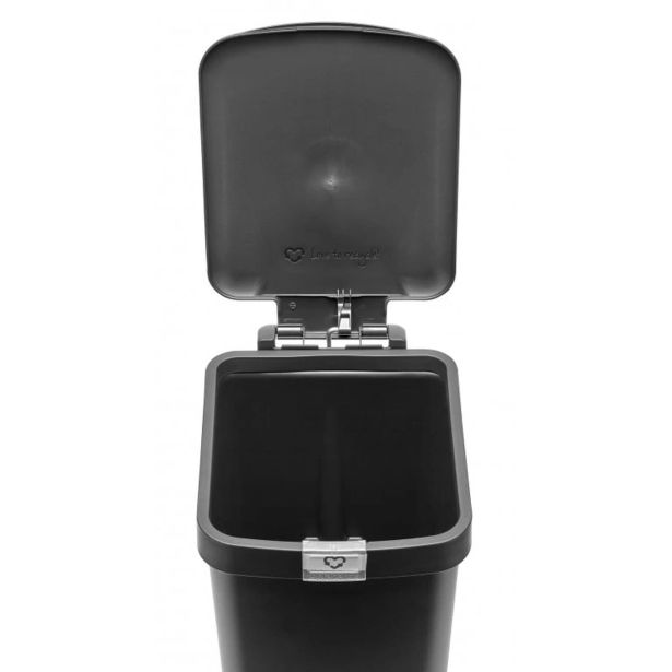 KOŠ ZA SMETI BRABANTIA STEPUP 16 L TEMNO SIV