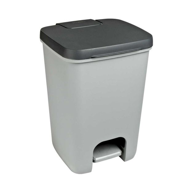 KOŠ ZA SMETI CURVER S PEDALOM 20 L SIV ESSENTIALS