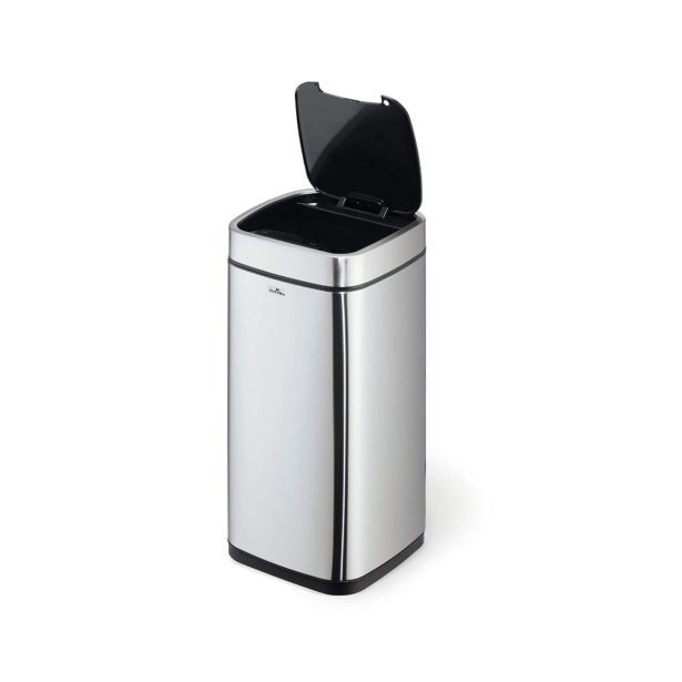 KOŠ ZA SMETI DURABLE S SENZORJEM KOVINSKI 35L