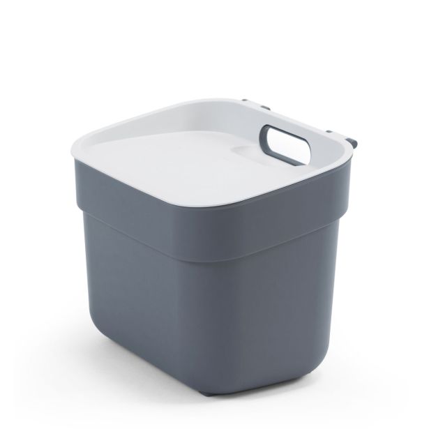 KOŠ ZA SMETI READY TO COLLECT, 5L, TEMNO SIV