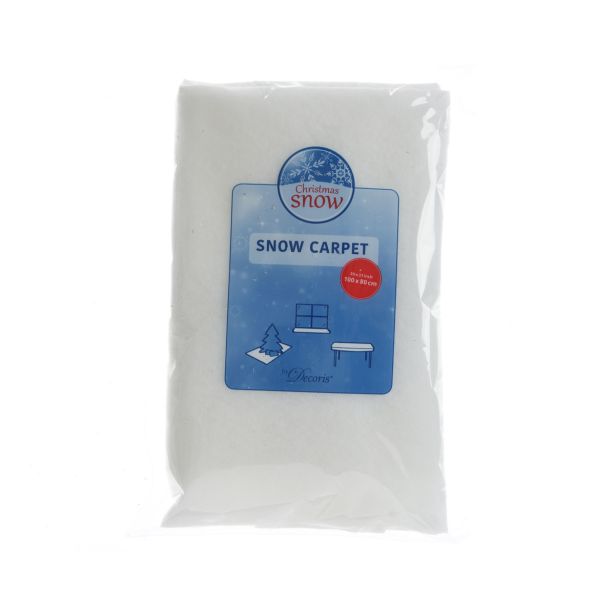 KOŠARA ALI PODLAGA DECORIS SNEŽNA, 100X80 CM