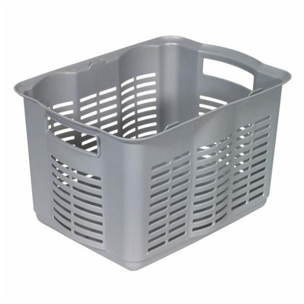 KOŠARA CURVER ALFA 4 43X31.5X25.8 CM SREBRNA