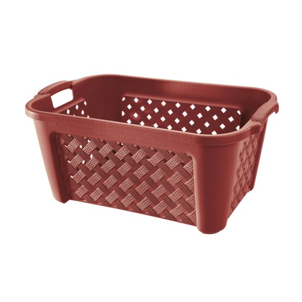 KOŠARA TONTARELLI 58X38.2X26 CM 35L RDEČA