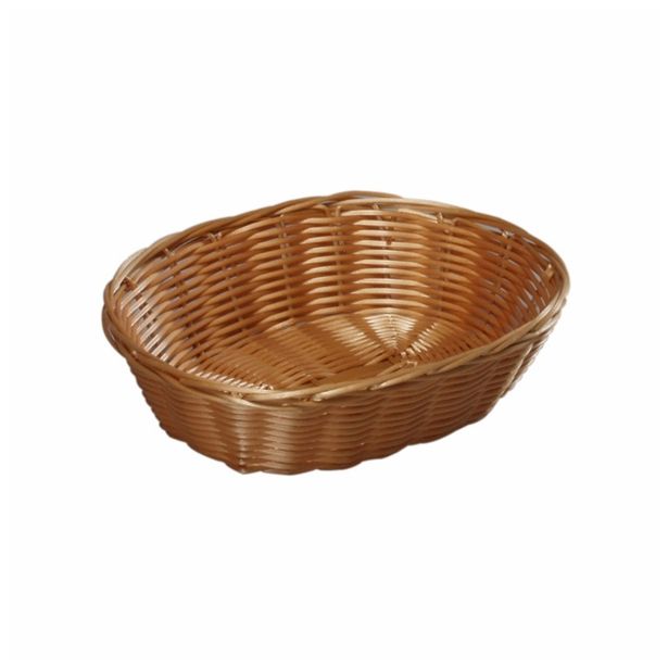 KOŠARA ZA KRUH KESPER 21X17X6 CM VEČNAMENSKA PLETENA PRALNA