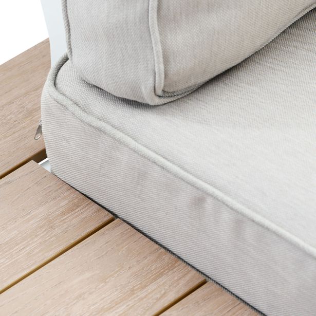 KOVINSKA VRTNA GARNITURA NATERIAL KOTNA CLARA, BELA ALU