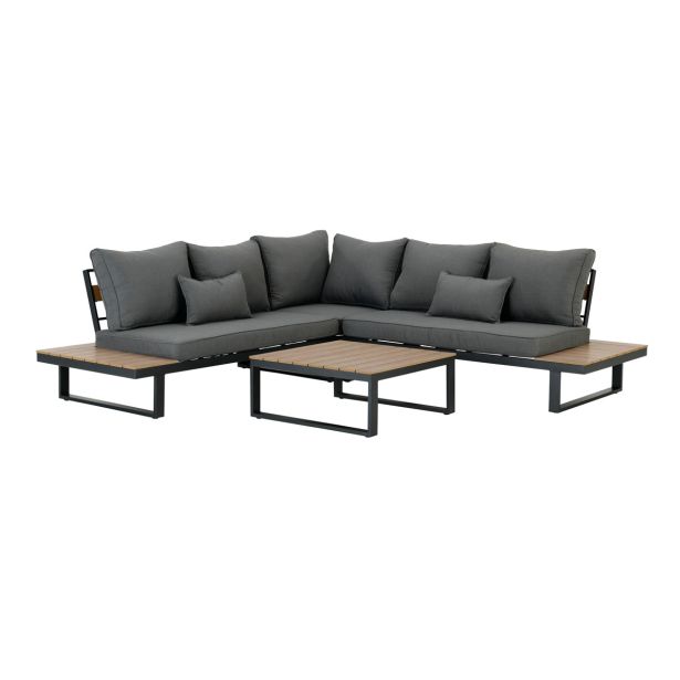 KOVINSKA VRTNA GARNITURA NATERIAL KOTNA CLARA ALU