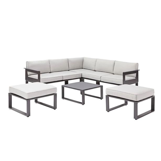 KOVINSKA VRTNA GARNITURA NATERIAL KOTNA ODYSSEA 2 TABUREJA,1MIZA, ALU