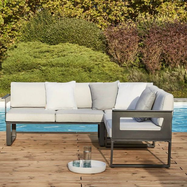 KOVINSKA VRTNA GARNITURA NATERIAL KOTNA ODYSSEA 2 TABUREJA,1MIZA, ALU