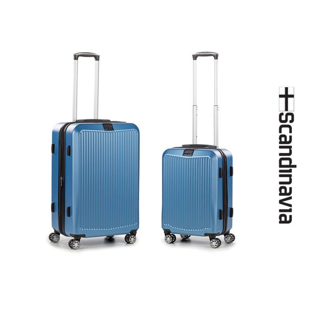 KOVČEK SCANDINAVIA CARBON SERIES 60L MODER