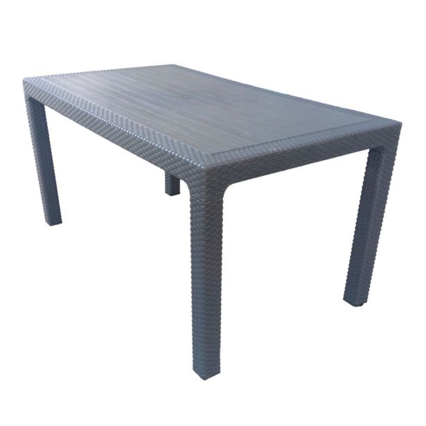 PP MIZA MEGAPLAST LUX 150 CM ANTRACIT