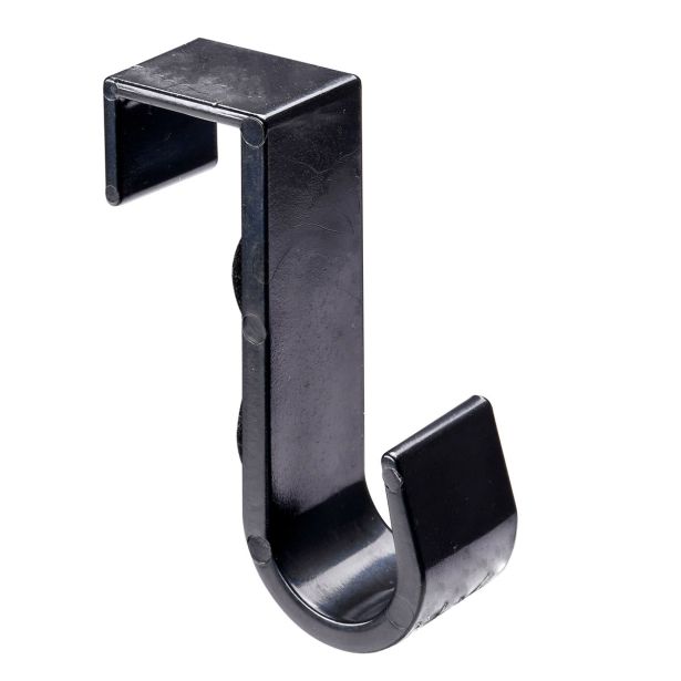 KOVINSKA OBEŠALNA KLJUKA HETTICH DIY VRATNI KAVELJ 22X70X50MM ČRNA