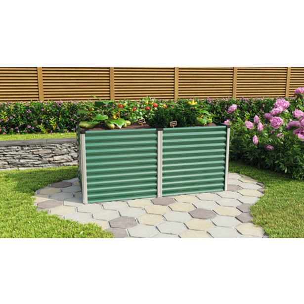 KOVINSKA VISOKA GREDA VITAVIA LINUS 858 MORSKA TRAVA/ALUMINIJ