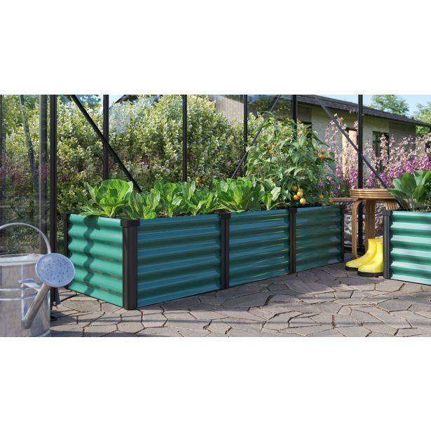 KOVINSKA VISOKA GREDA VITAVIA LINUS IN&OUT 401 S MORSKA TRAVA/ČRNA