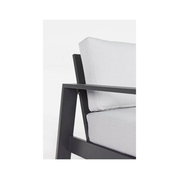 KOVINSKA VRTNA GARNITURA BIZZOTTO HOMEMOTION BALTIC, ANTRACIT SET 4