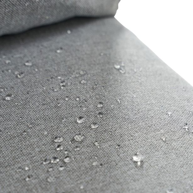 KOVINSKA VRTNA GARNITURA NATERIAL PERSEA 5P KOTNA ALU TIKOVINA, TEMNO SIVA